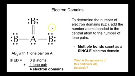 electron domain geometry chart|how to determine electron domains.